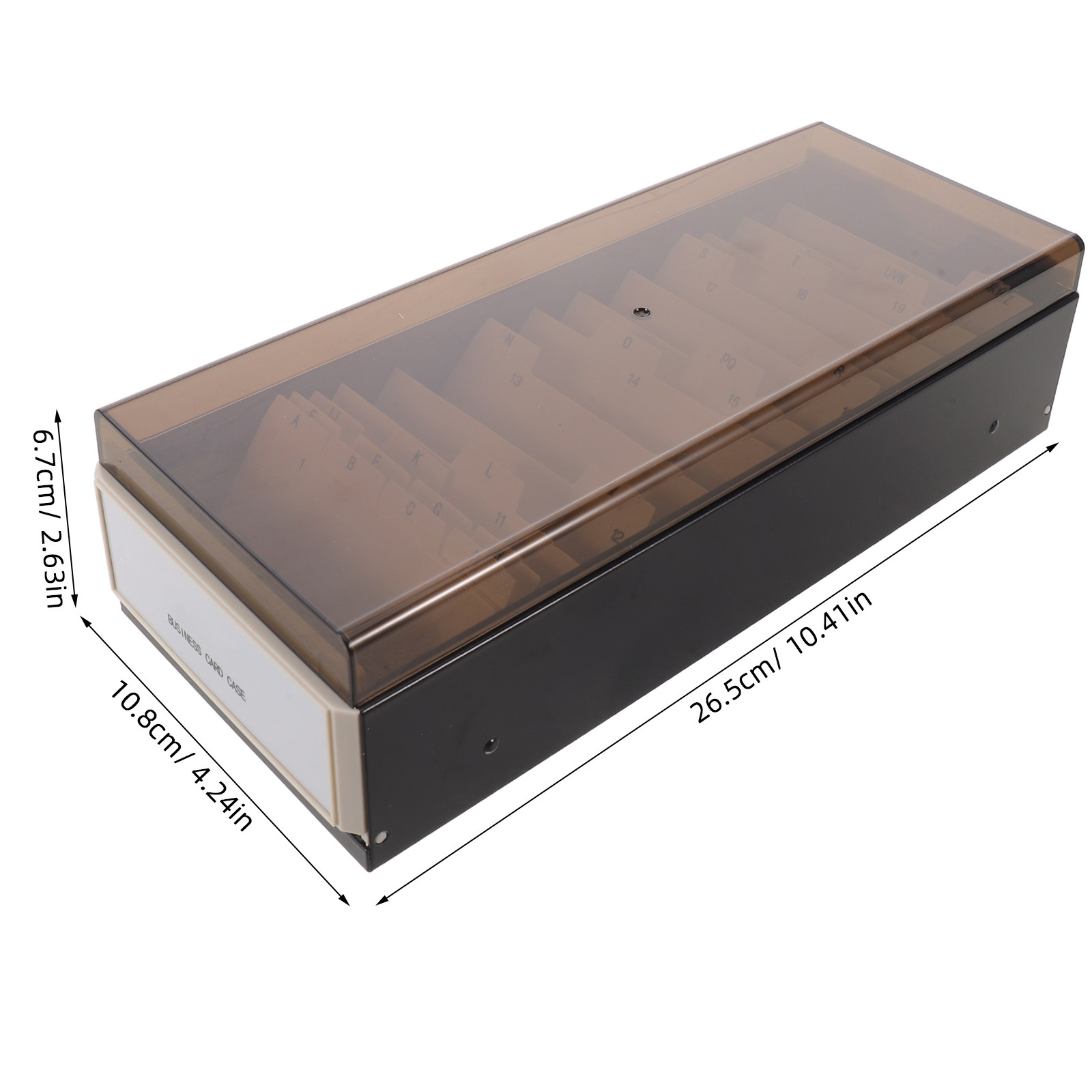 Caixa Organizadora de Cartões  - Index Card Holder avaliação e preço